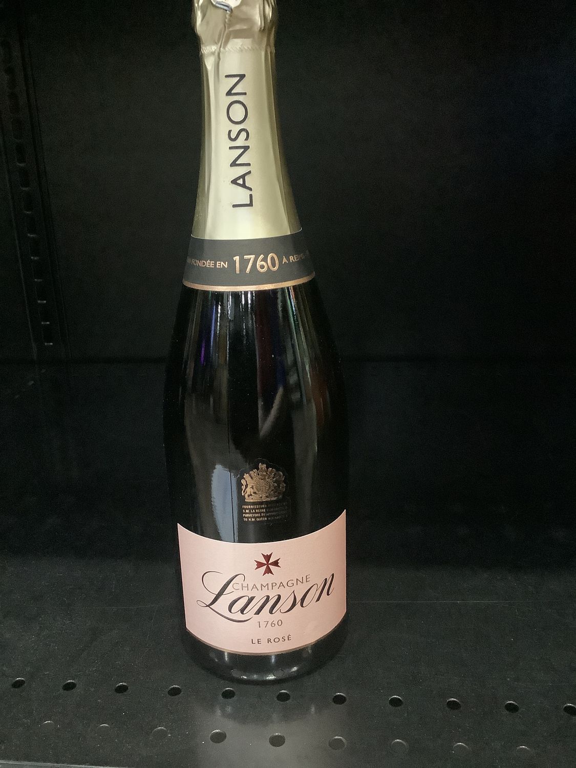 LANSON CHAMPAGNE LE ROSE, 750ML