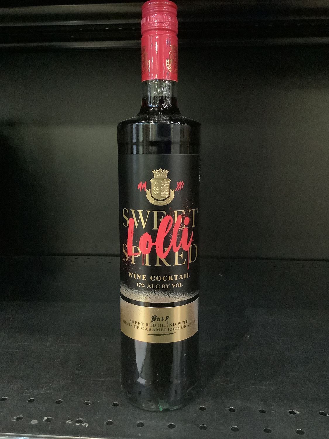 LOLLI SWEET RED SPIKED, 750ML