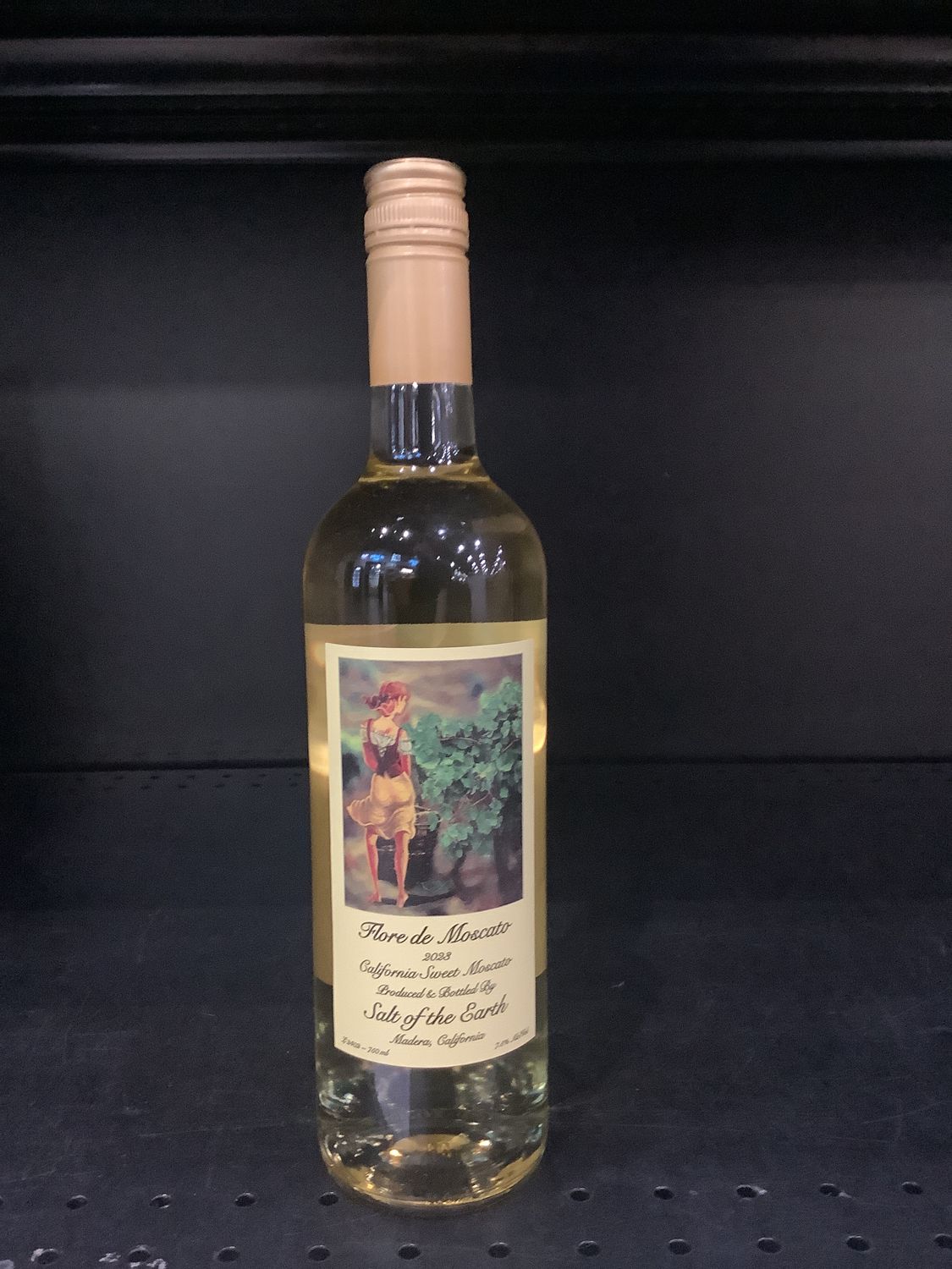 SALT OF THE EARTH FLORE DE MOSCATO, 750ML
