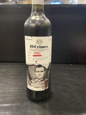 19 CRIMES SHIRAZ, 750ML