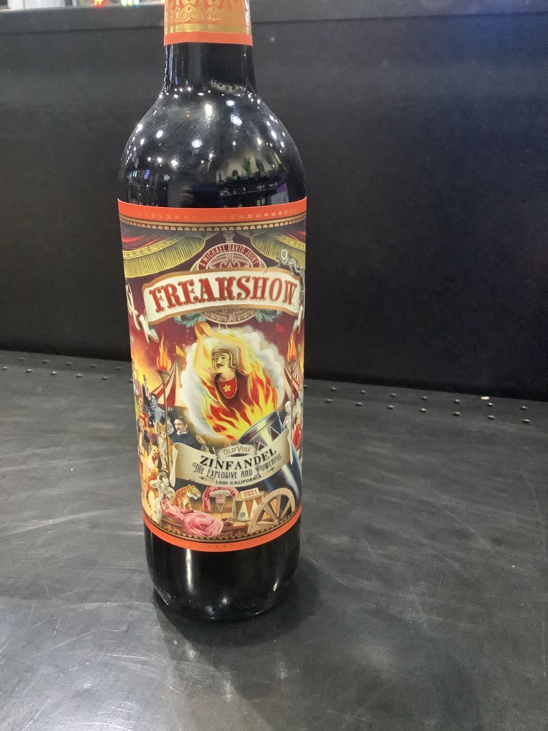 MICHAEL DAVID FREAKSHOW ZINFANDEL, 750ML