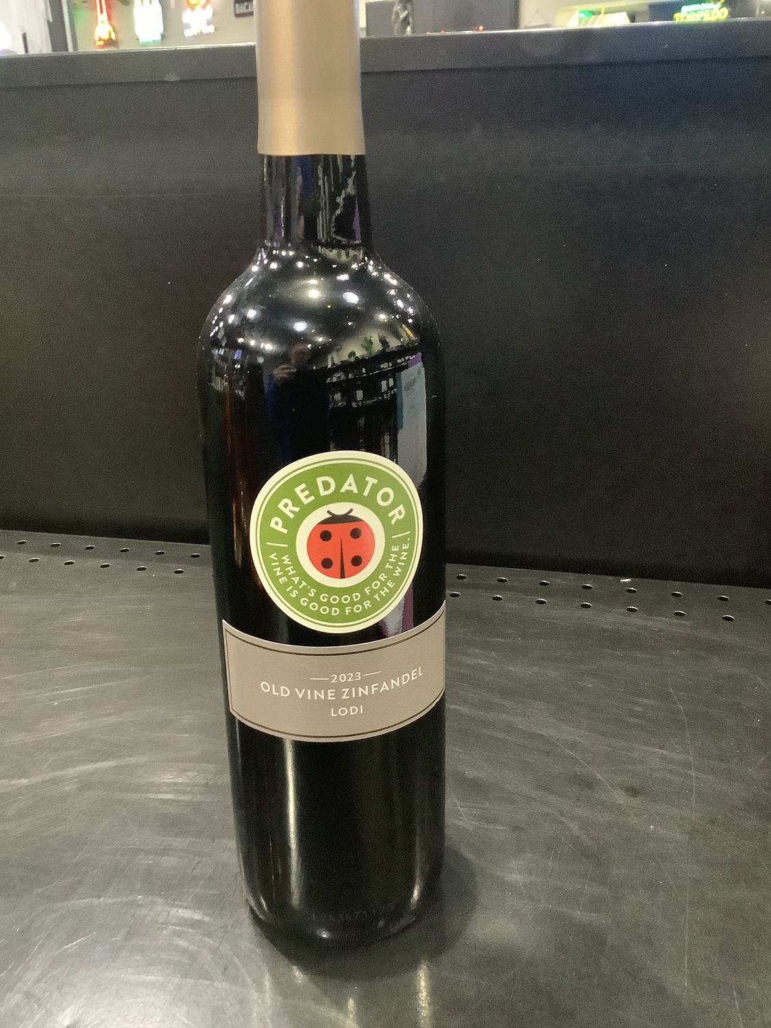 PREDATOR OLD VINE ZINFANDEL, 750ML