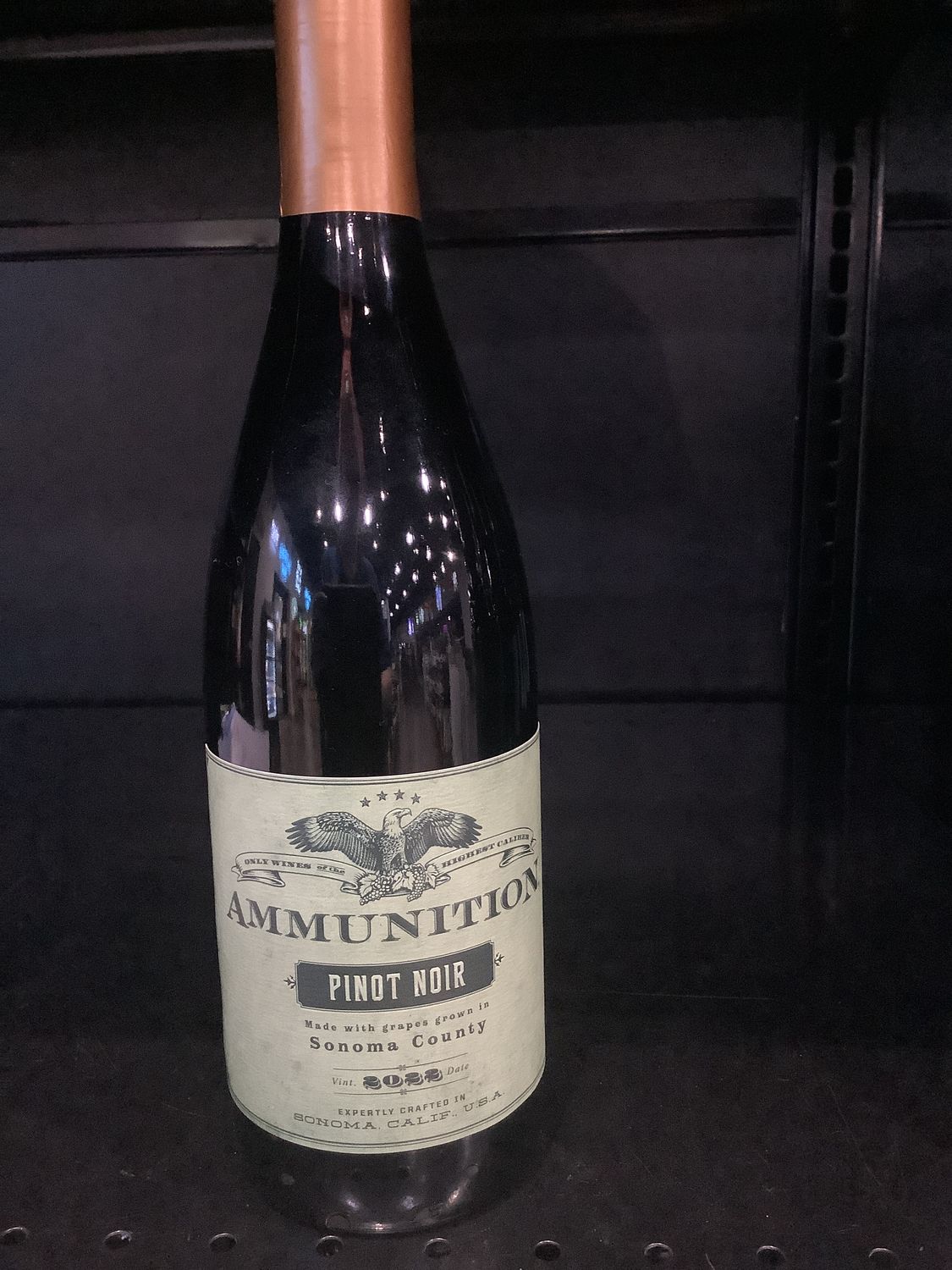 AMMUNITION PINOT NOIR, 750ML