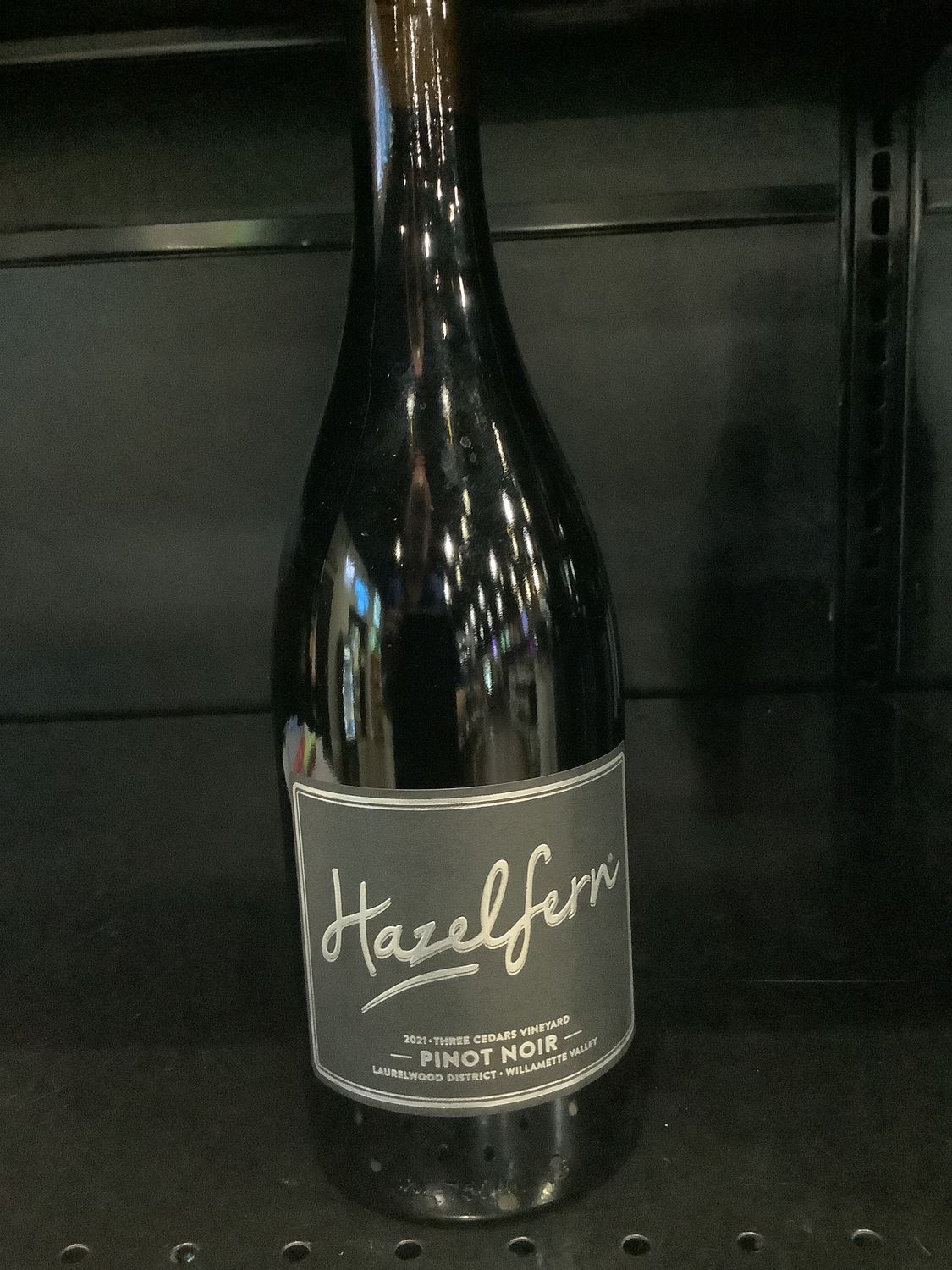HAZELFERN THREE CEDARS PINOT NOIR, 750ML