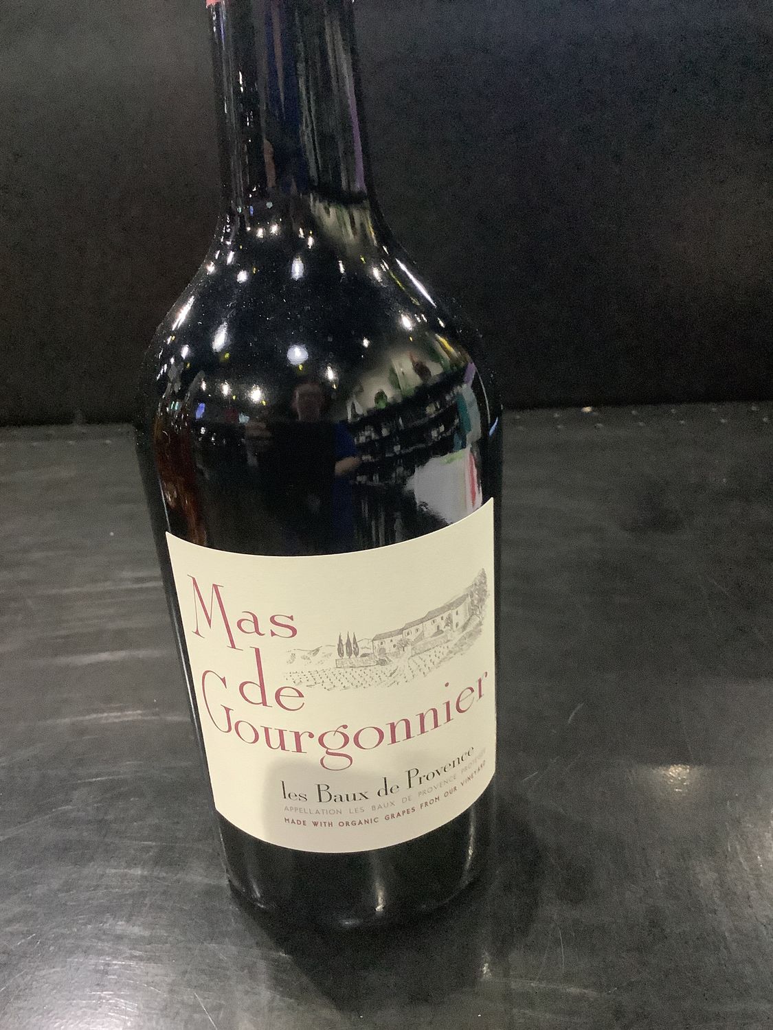 MAS DE GOURGONNIER ROUGE WHITE LABEL, 750ML