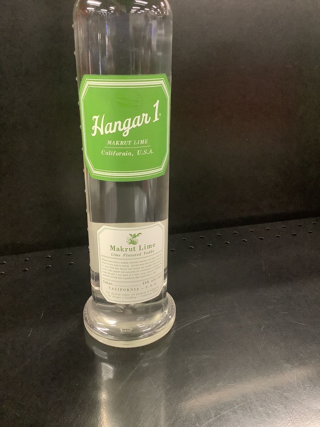 HANGAR 1 LIME VODKA, 750ML