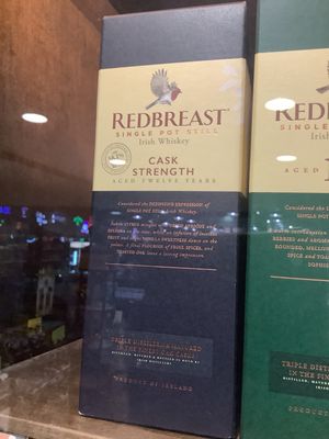 REDBREAST 12 YEAR CASK STRENGTH WHISKEY, 750ML