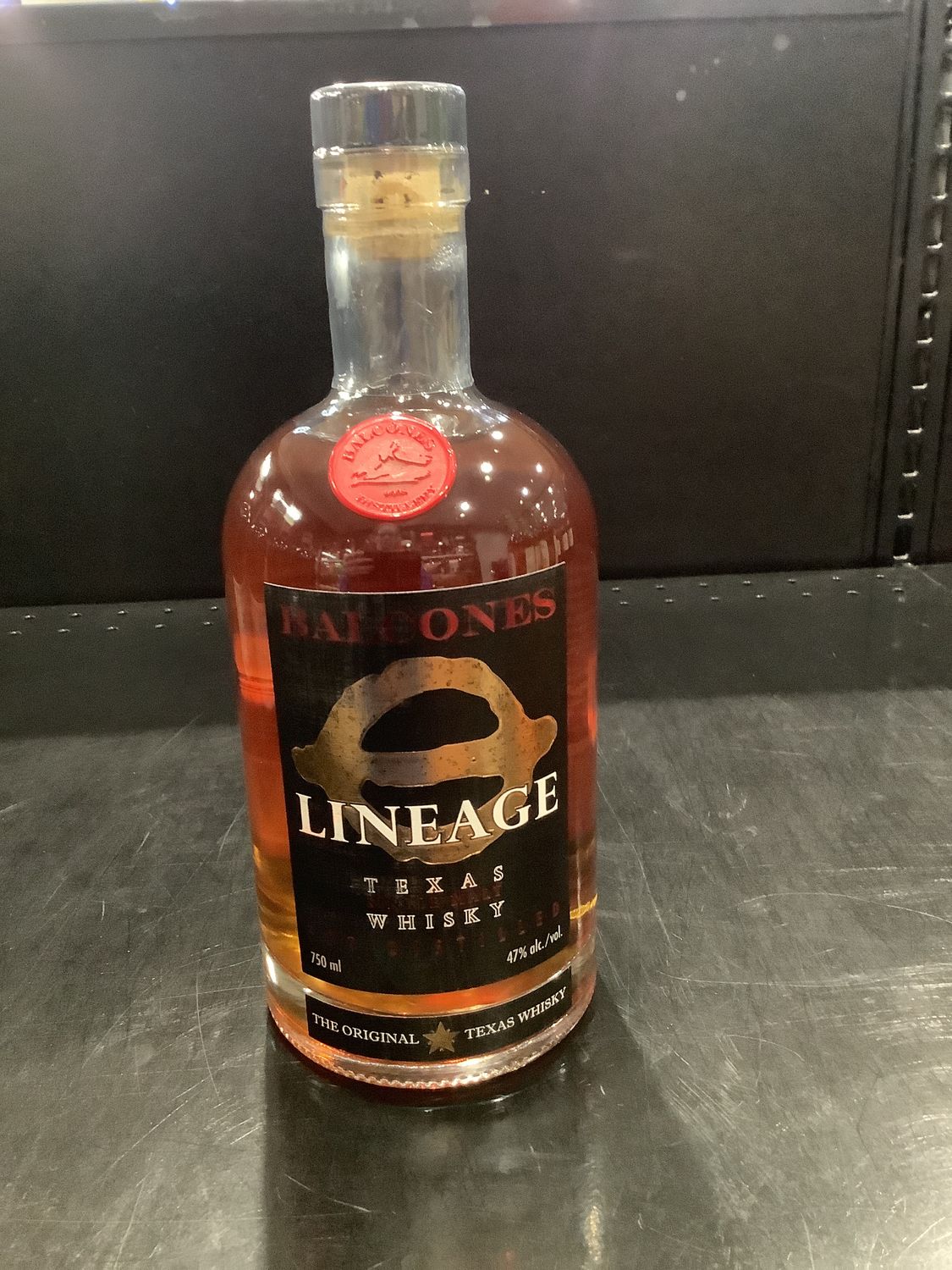 BALCONES LINEAGE SINGLE MALT WHISKY, 750ML
