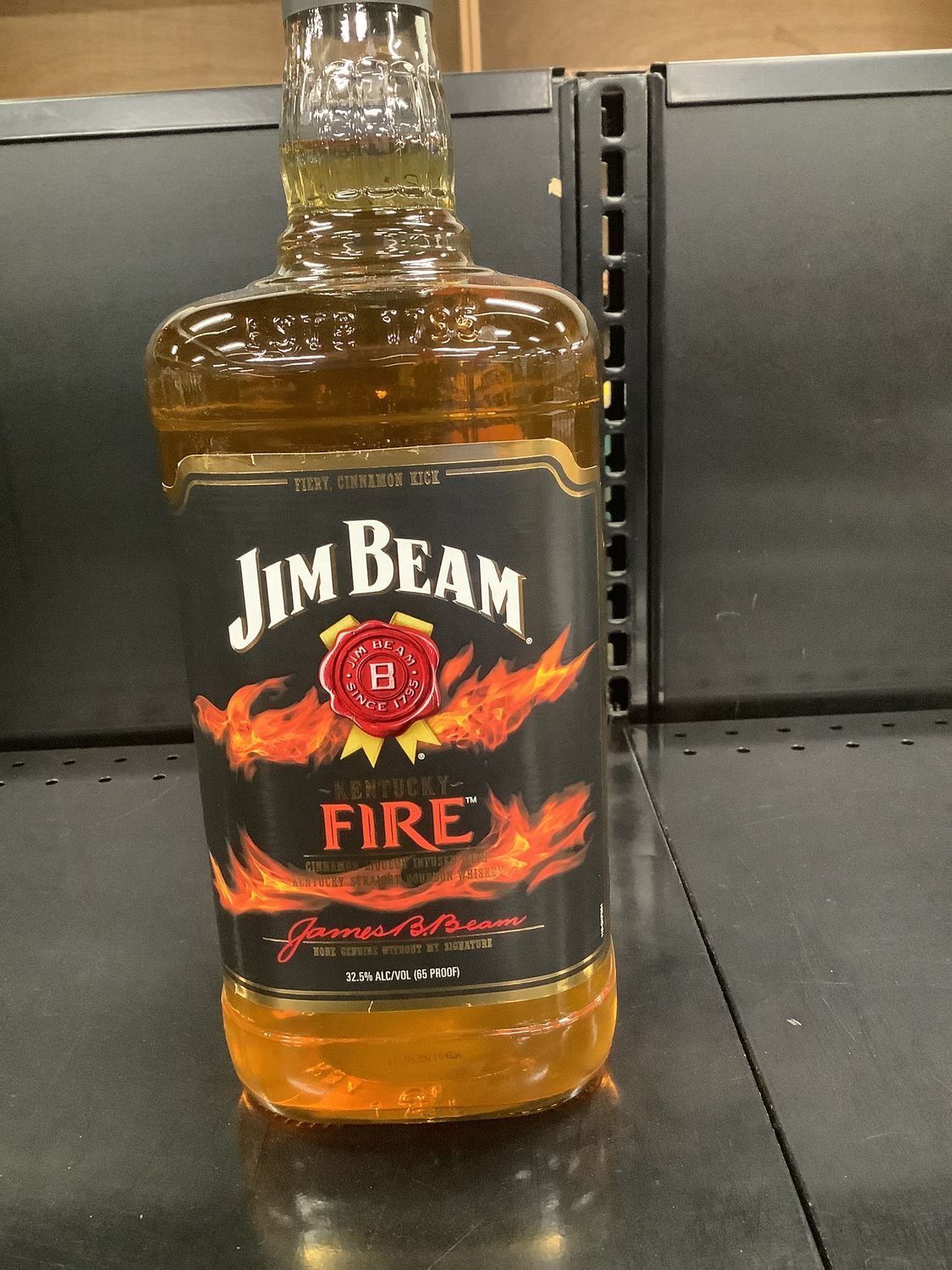 JIM BEAM FIRE WHISKEY, 1.75L