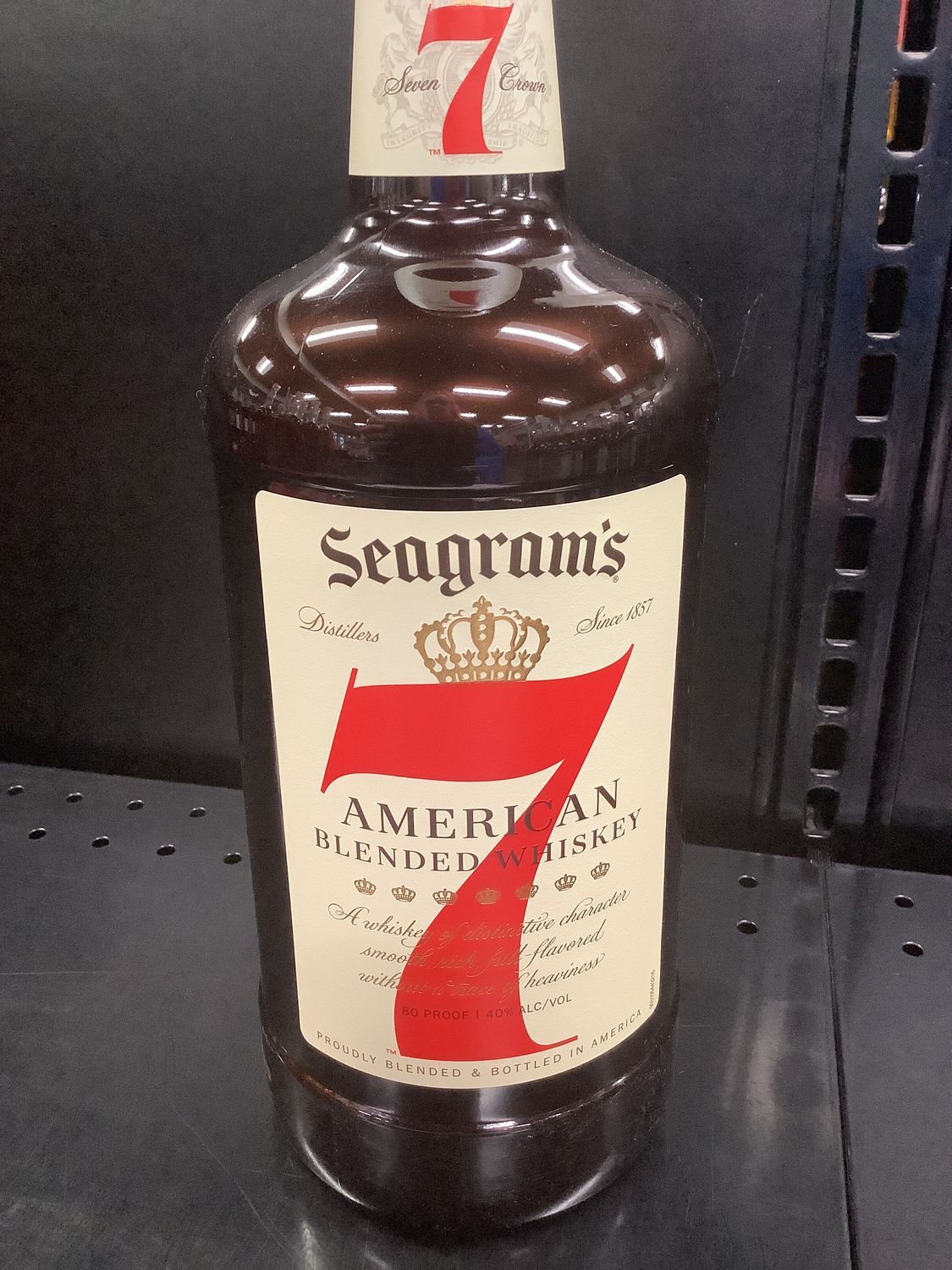 SEAGRAM’S 7 WHISKEY, 1.75L