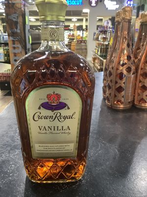 CROWN ROYAL VANILLA WHISKY, 1.75L
