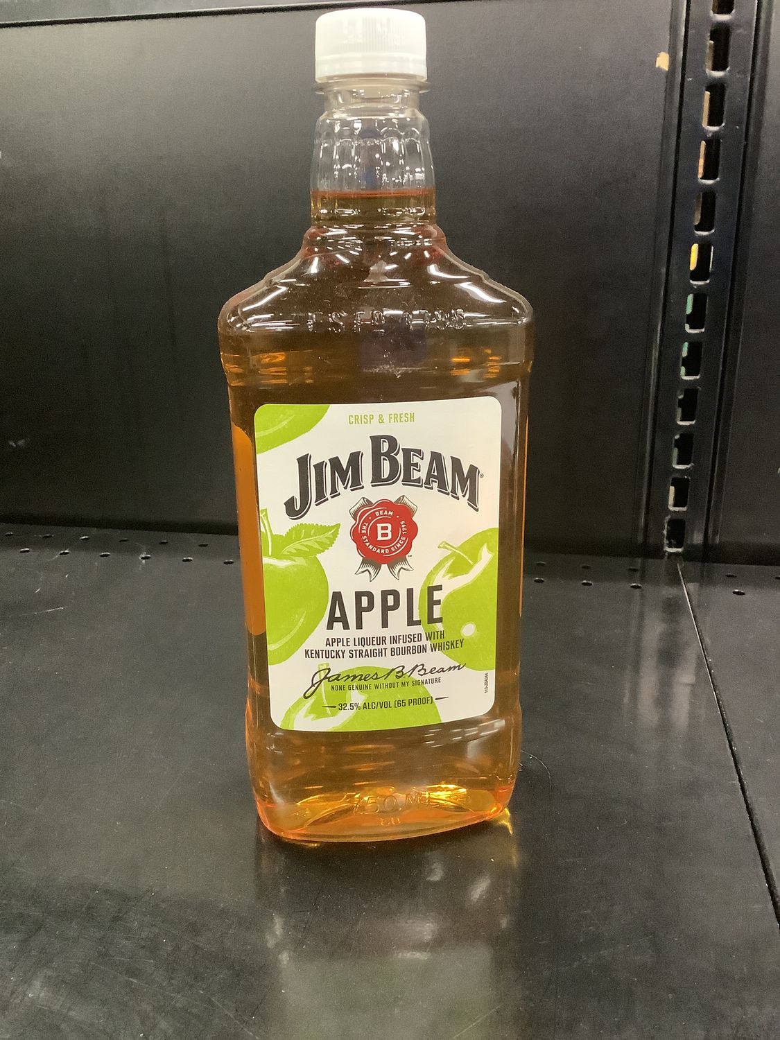 JIM BEAM APPLE WHISKEY TRAVELER, 750ML