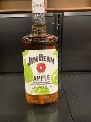 JIM BEAM APPLE WHISKEY, 1.75L