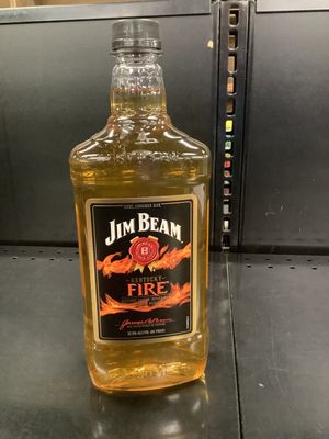 JIM BEAM FIRE WHISKEY TRAVELER, 750ML