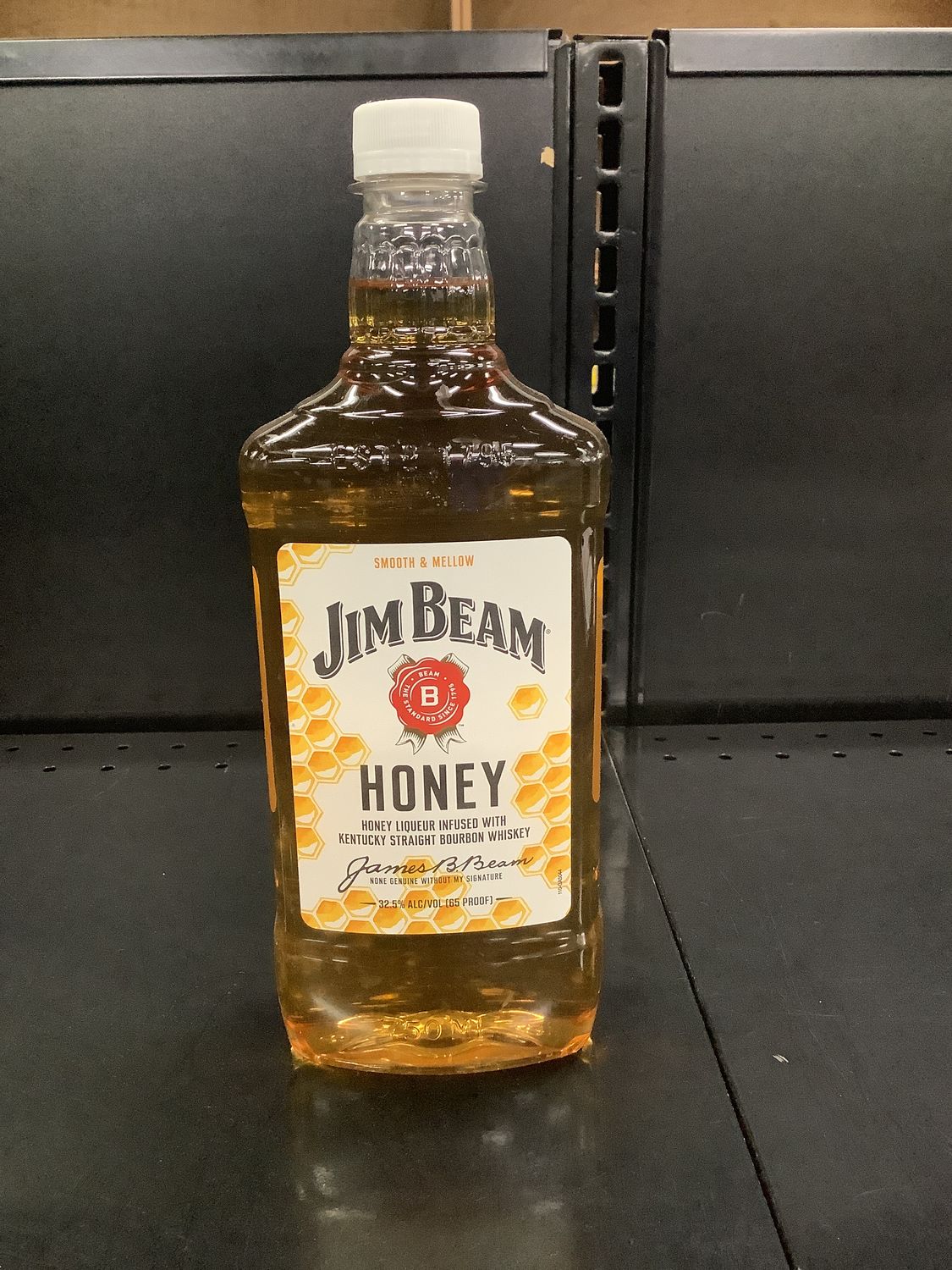 JIM BEAM HONEY WHISKEY TRAVELER, 750ML