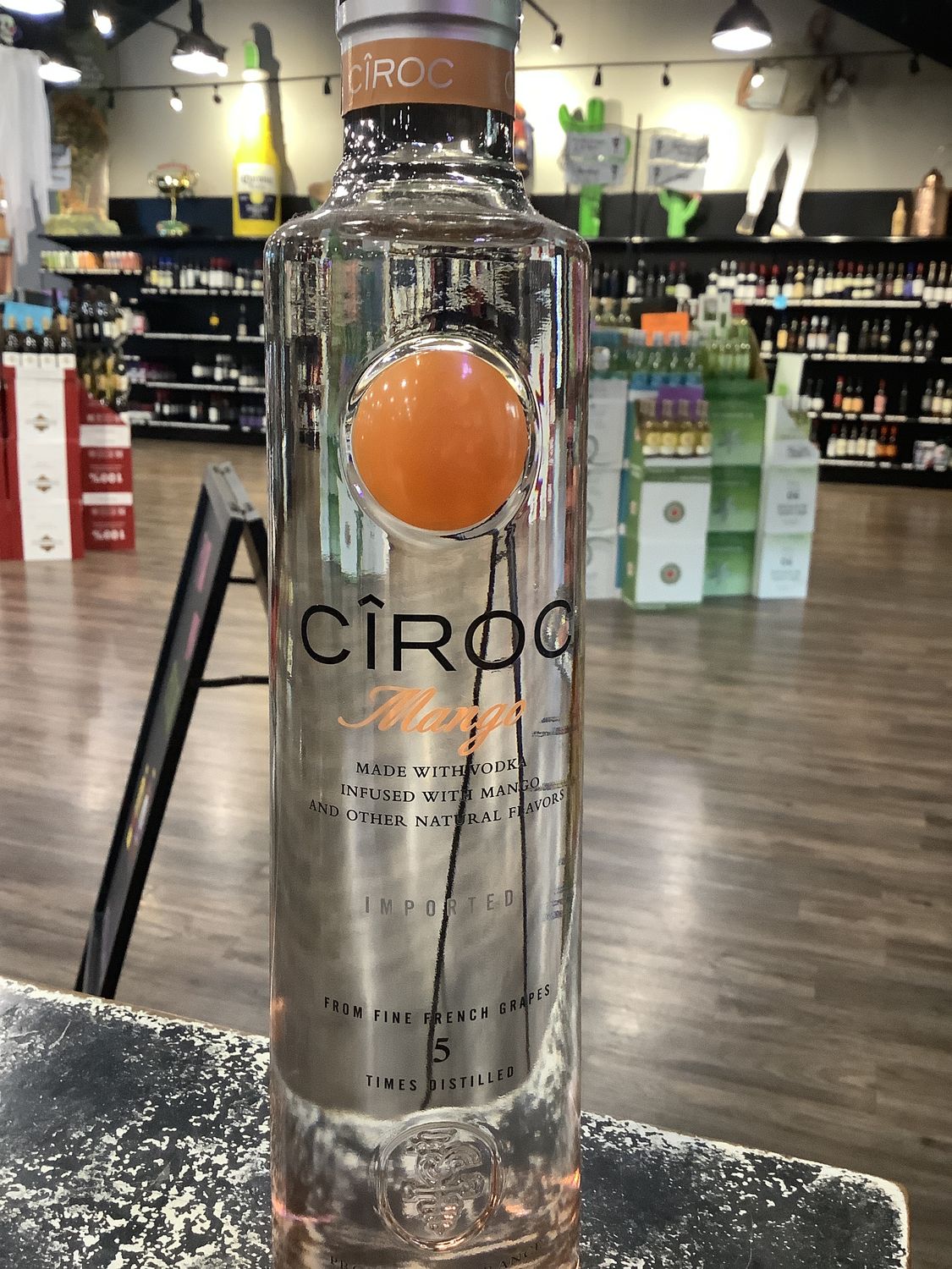 CIROC MANGO VODKA, 750ML