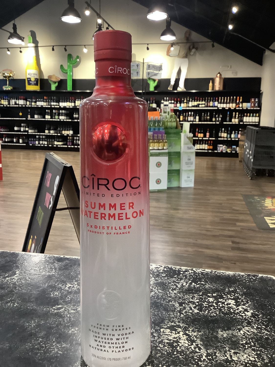 CIROC SUMMER WATERMELON VODKA, 750ML