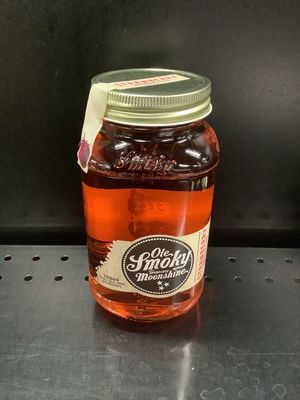 OLE SMOKY STRAWBERRY MOONSHINE, 750ML