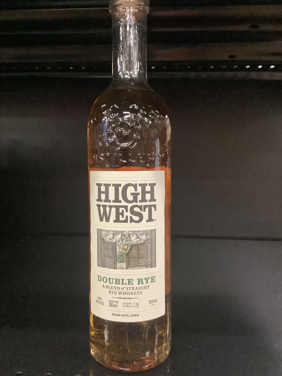 HIGH WEST DOUBLE RYE WHISKEY, 750ML