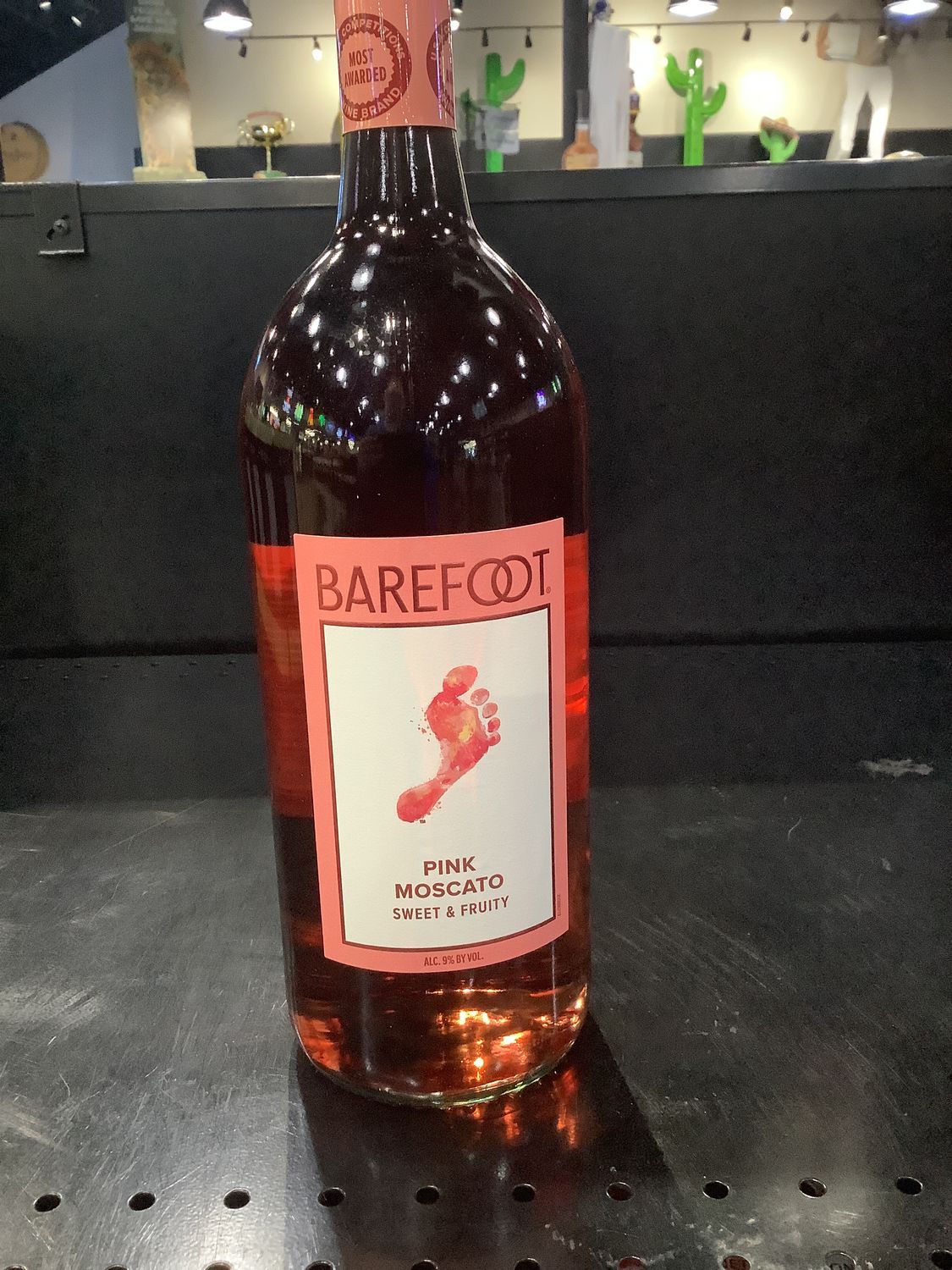 BAREFOOT PINK MOSCATO, 1.5L