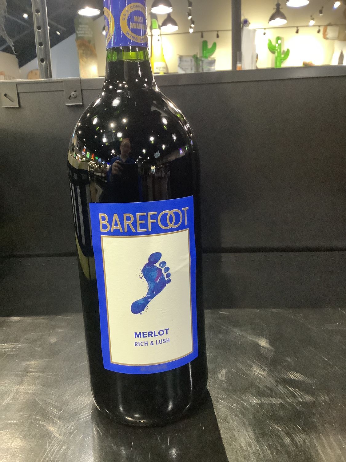 BAREFOOT MERLOT, 1.5L