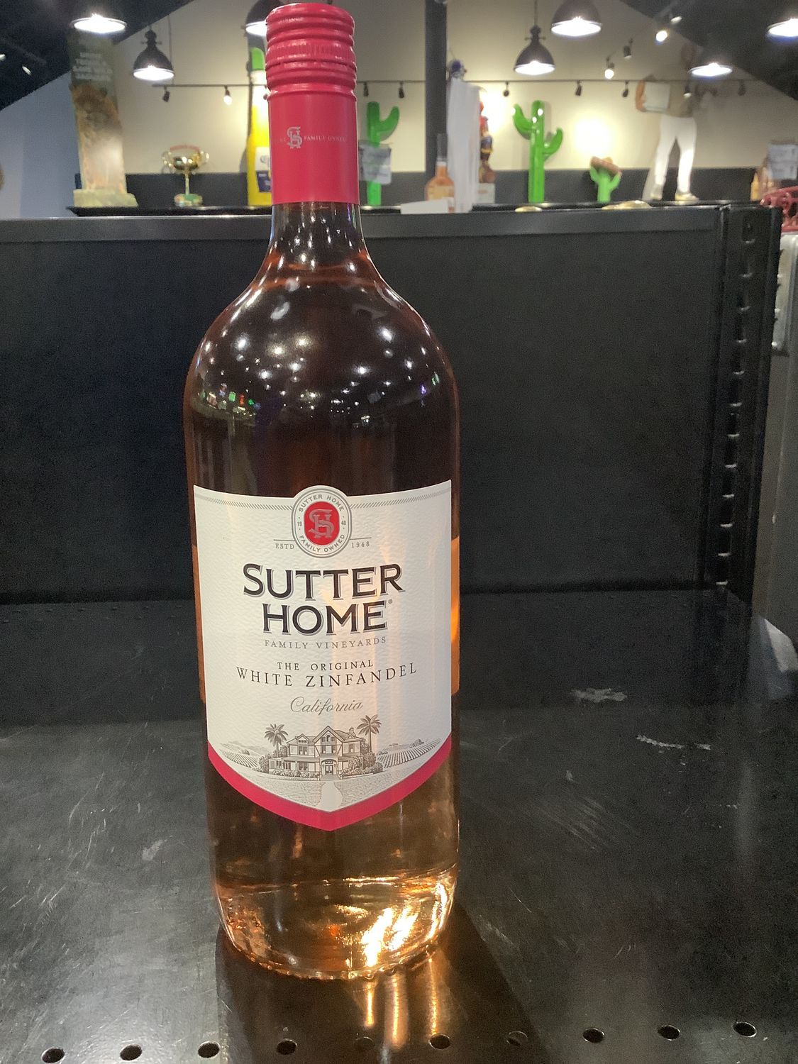 SUTTER HOME WHITE ZINFANDEL, 1.5L