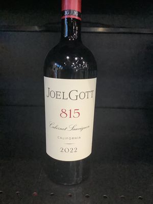 JOEL GOTT CABERNET SAUVIGNON, 750ML