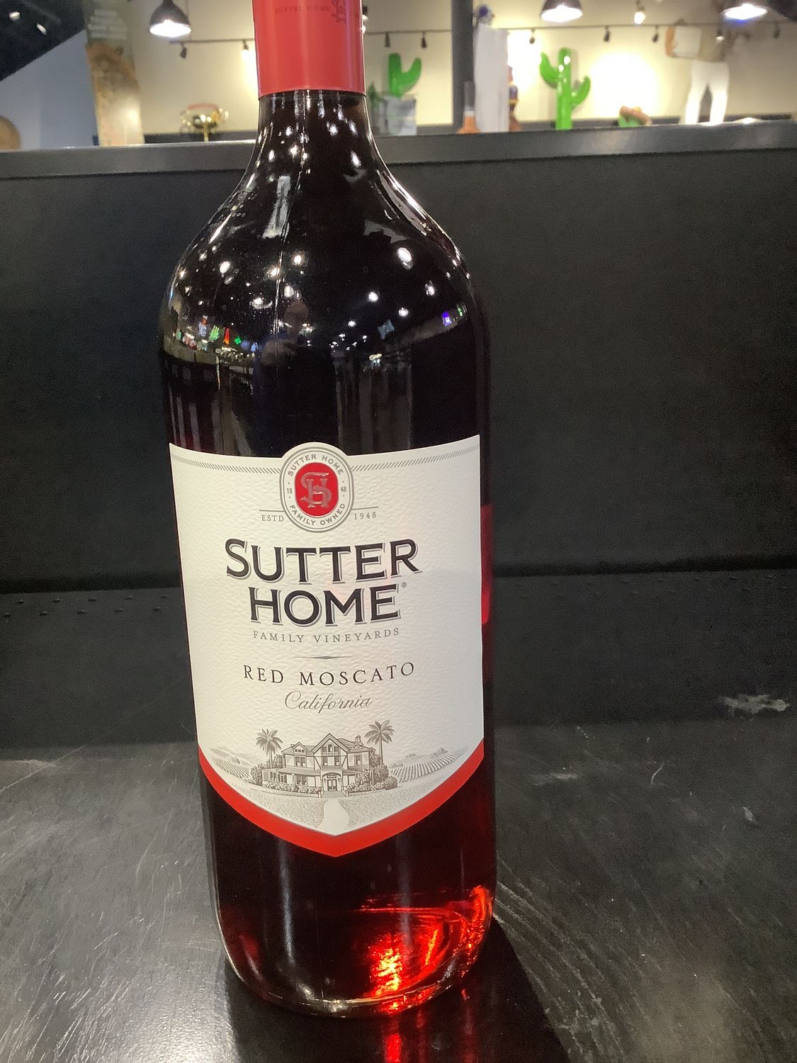 SUTTER HOME RED MOSCATO, 1.5L