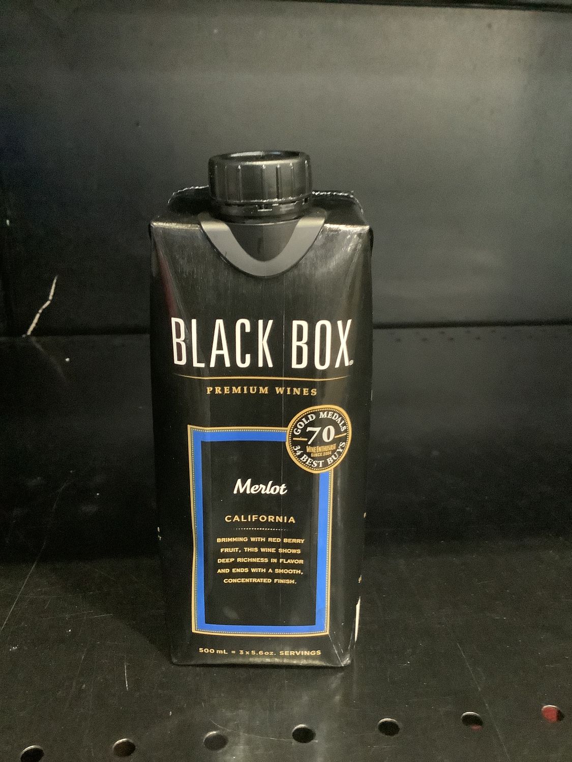 BLACK BOX MERLOT, 500ML