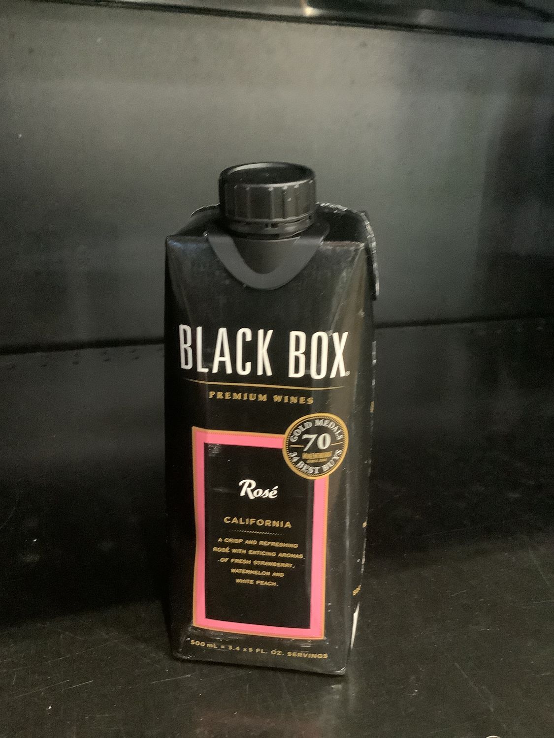 BLACK BOX ROSE, 500ML