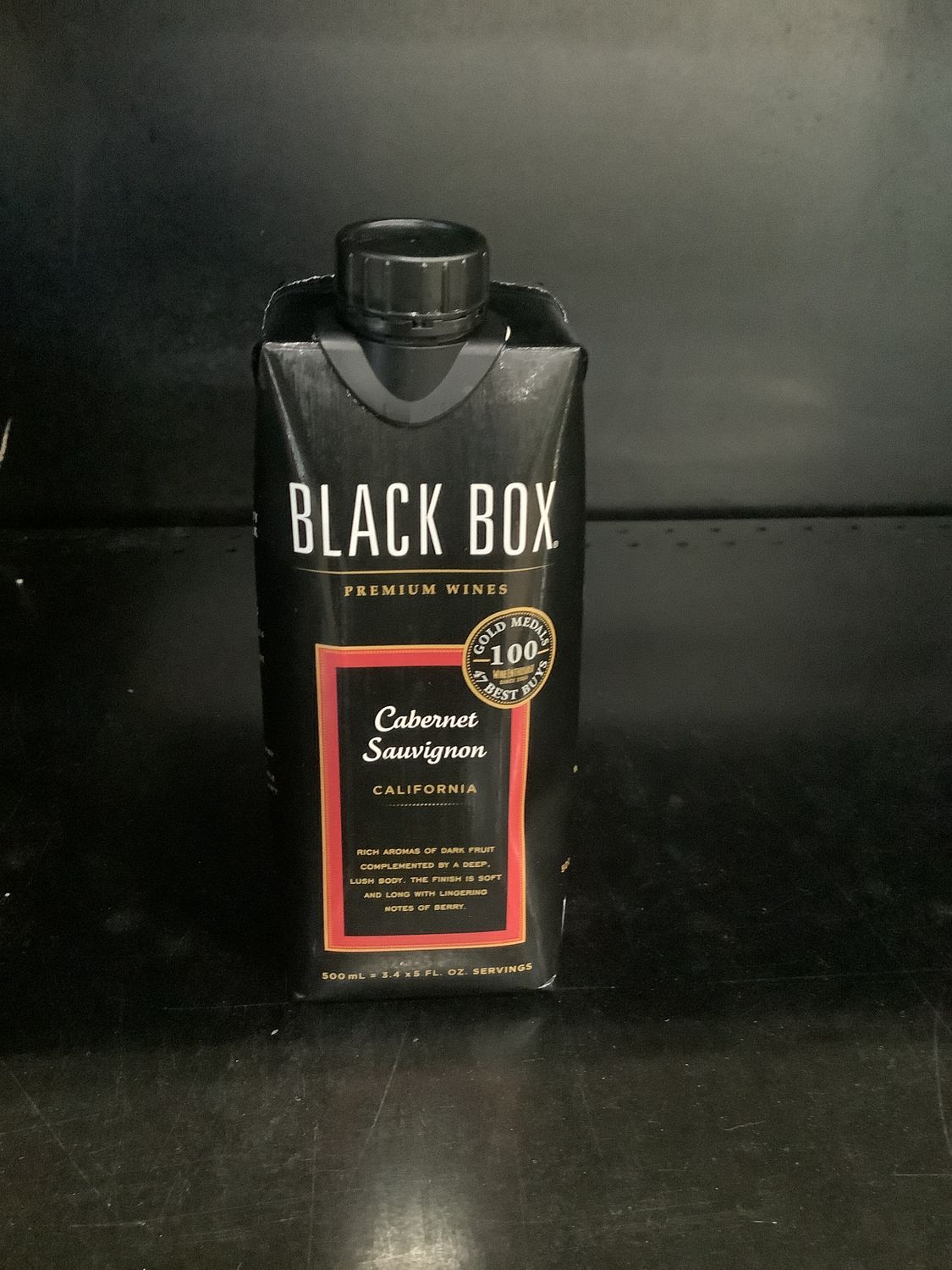 BLACK BOX CABERNET SAUVIGNON, 500ML
