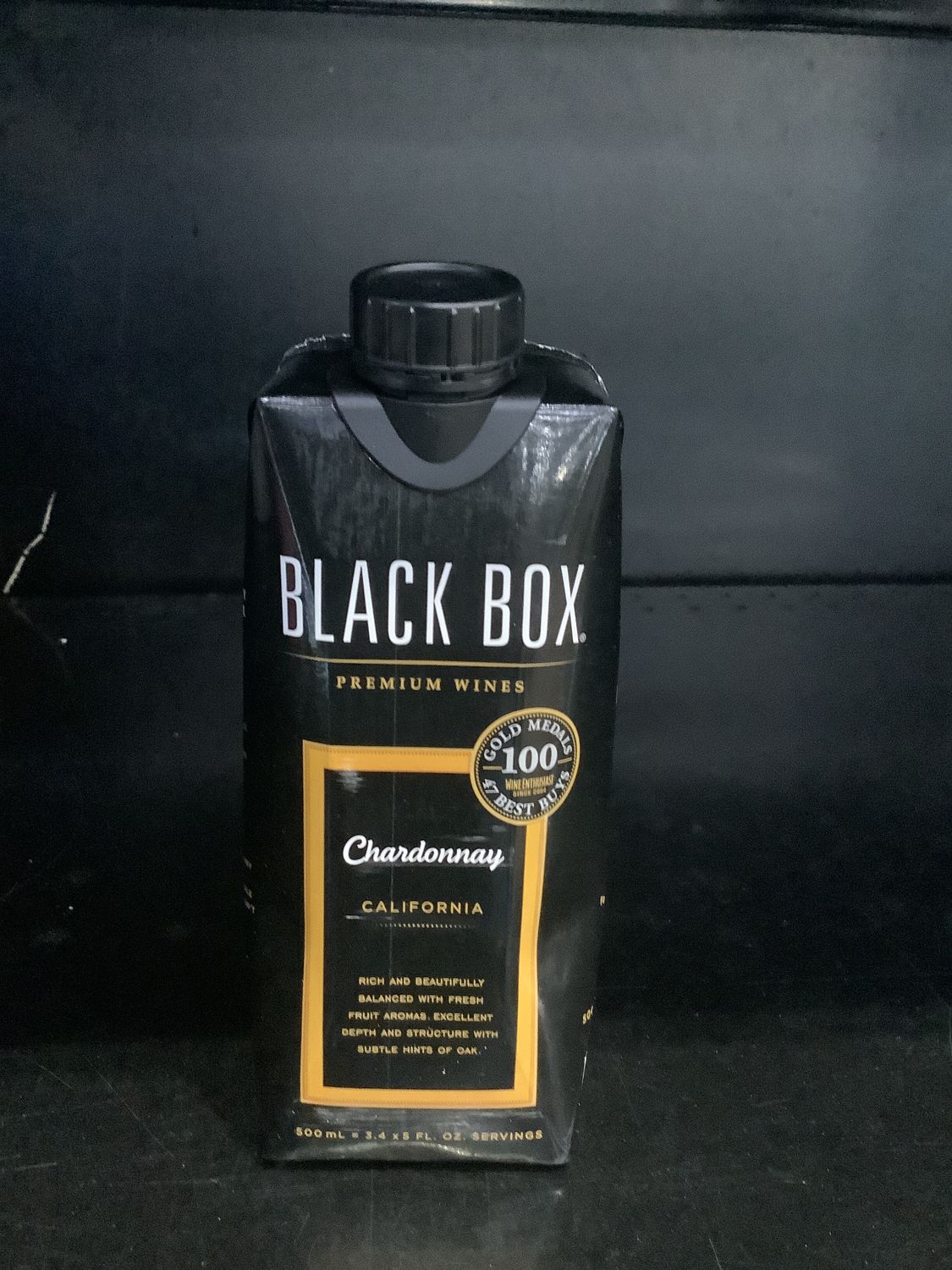 BLACK BOX CHARDONNAY, 500ML