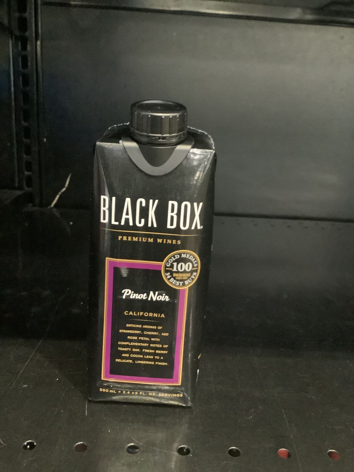 BLACK BOX PINOT NOIR, 500ML