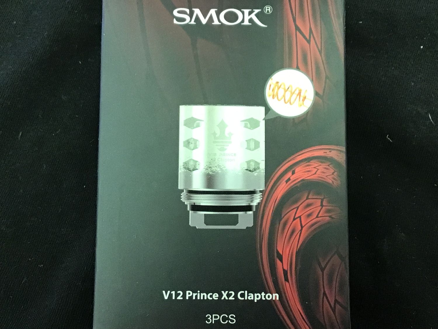 Single Prince X2 Clapton - Smok - Coil
