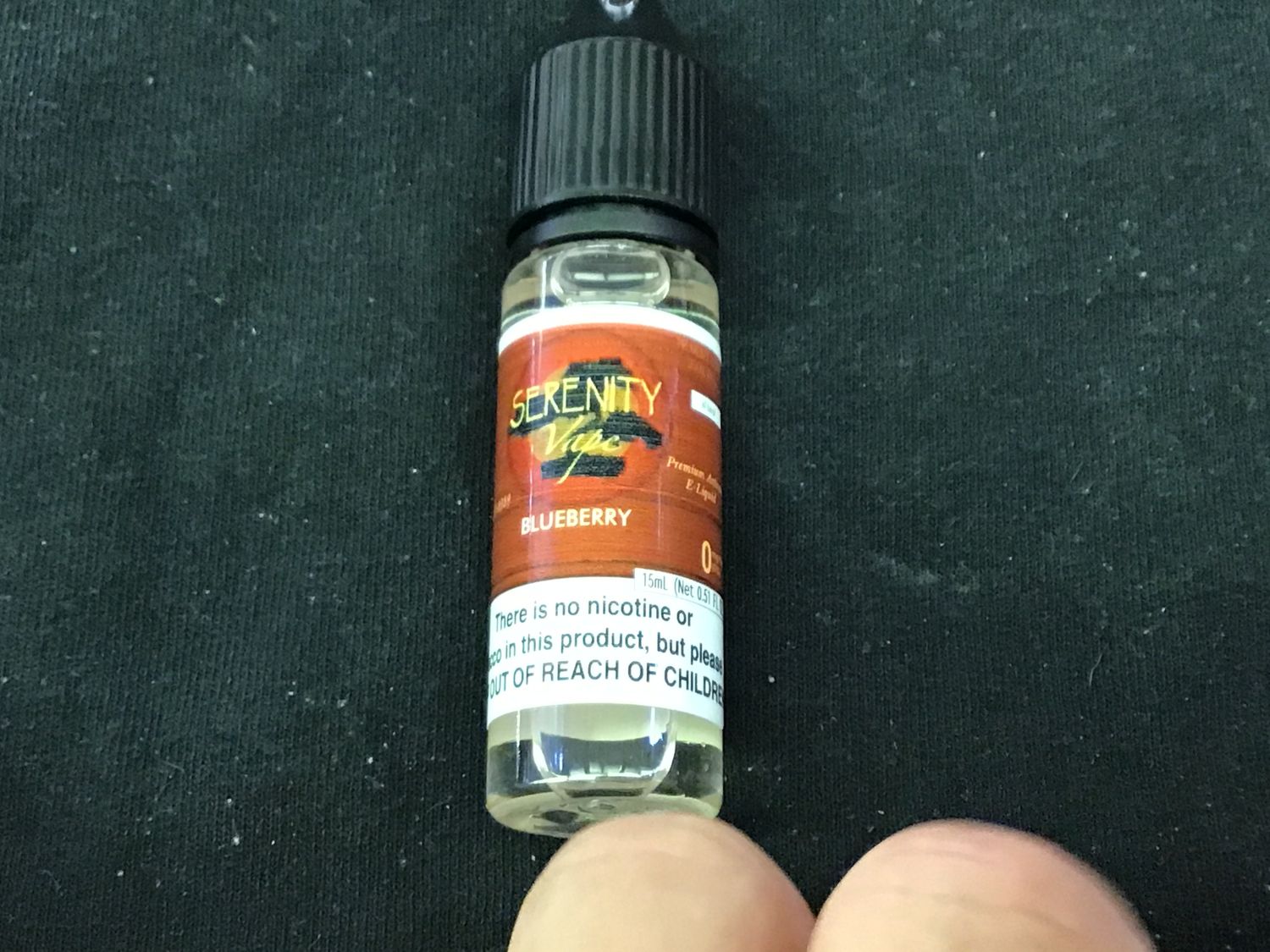 Serenity Liquids - Blueberry - 0mg - 15 ml