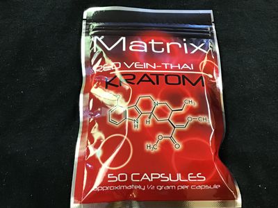 Matrix 50 Cap (Red) - Kratom