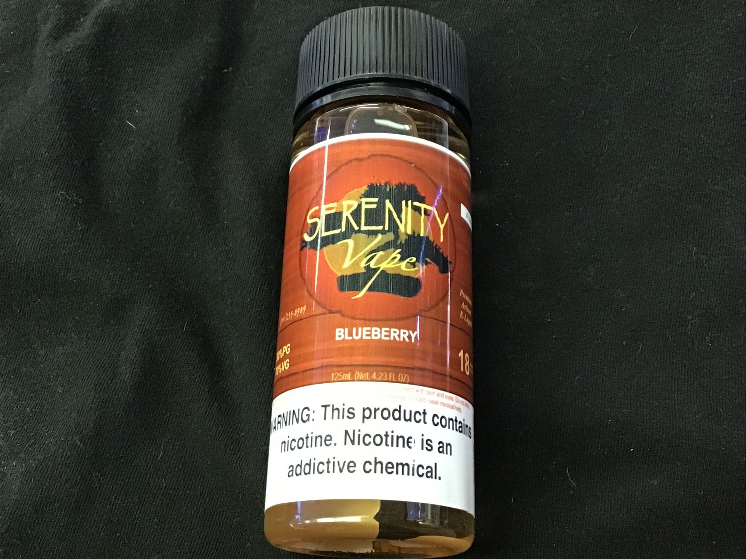 Serenity Liquids - Blueberry - 18mg - 125mL
