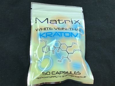 Matrix 50 Cap (White) - Kratom