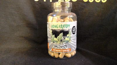 Kong Kratom - White Bali - 100 Cap (White) - Kratom