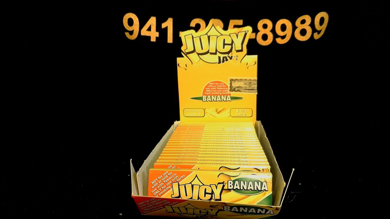 Pappers - Juicy -Banana - 1 1/4