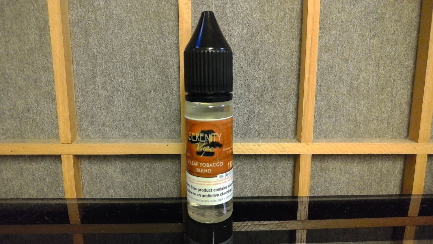 Serenity Liquids - Gold 7 Tobacco - 18mg - 15ml