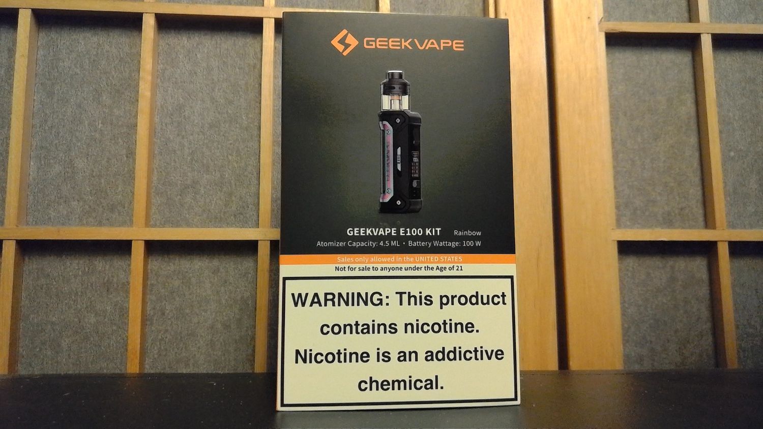 Geek Vape -E100 - Mod Kit