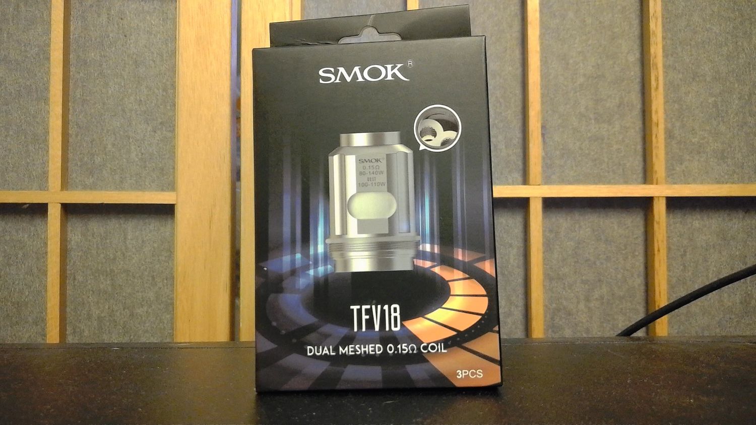 Box - TFV18 -Dual Meshed 0.15 - Smok - Coil