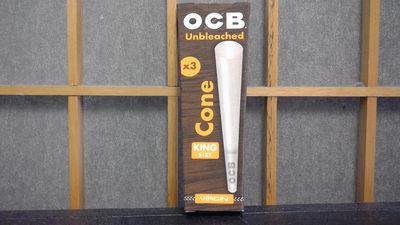 OCB x3 King - Unbleached - wraps / cones