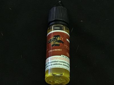 Serenity Liquids - Strawberry - 18mg - 15 ml