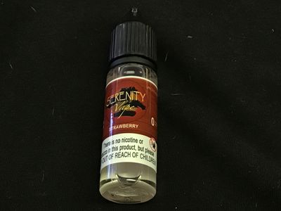 Serenity Liquids - Strawberry - 0mg - 15 ml
