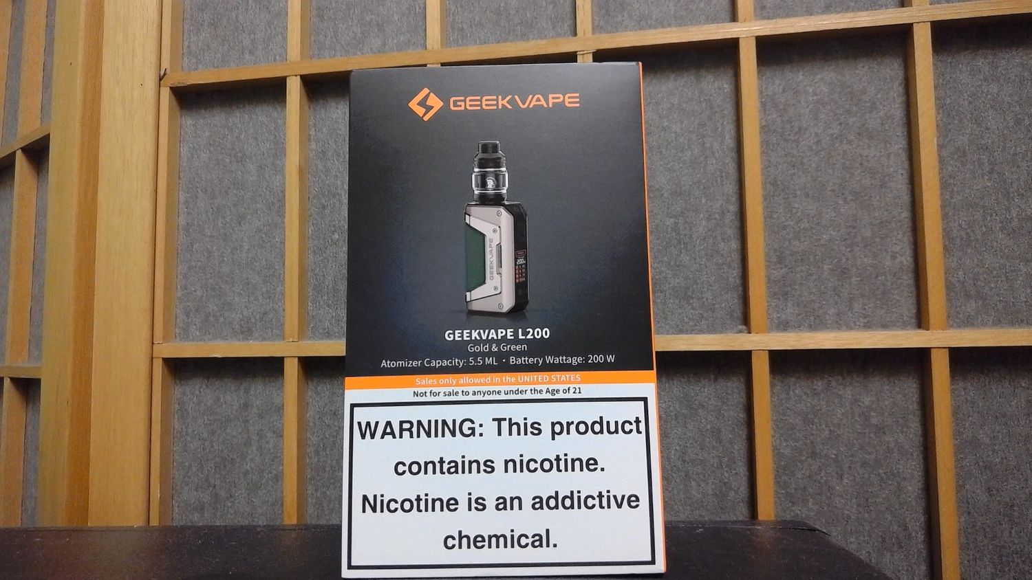 Geek Vape - L200 - 18650 only - Mod Kit