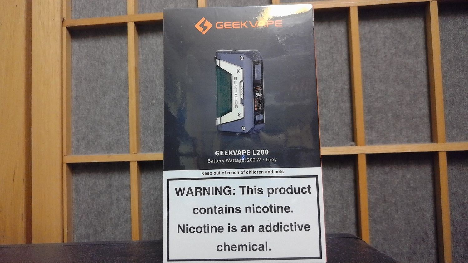 Geek Vape - L200 (Classic) - Mod Only - 18650 or 21700