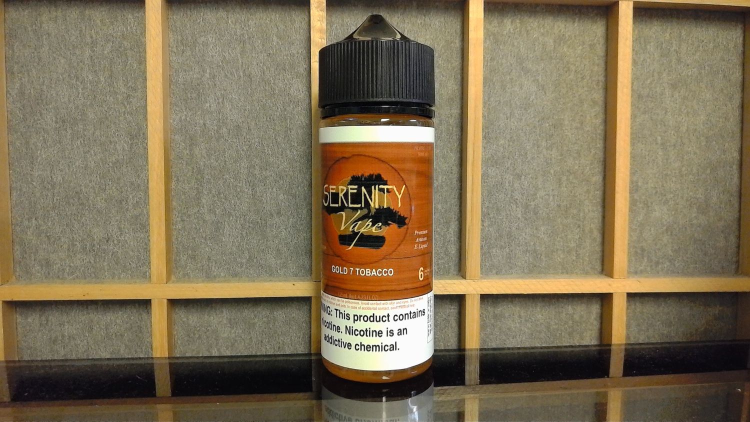Serenity Liquids - Gold 7 Tobacco - 6mg - 125mL