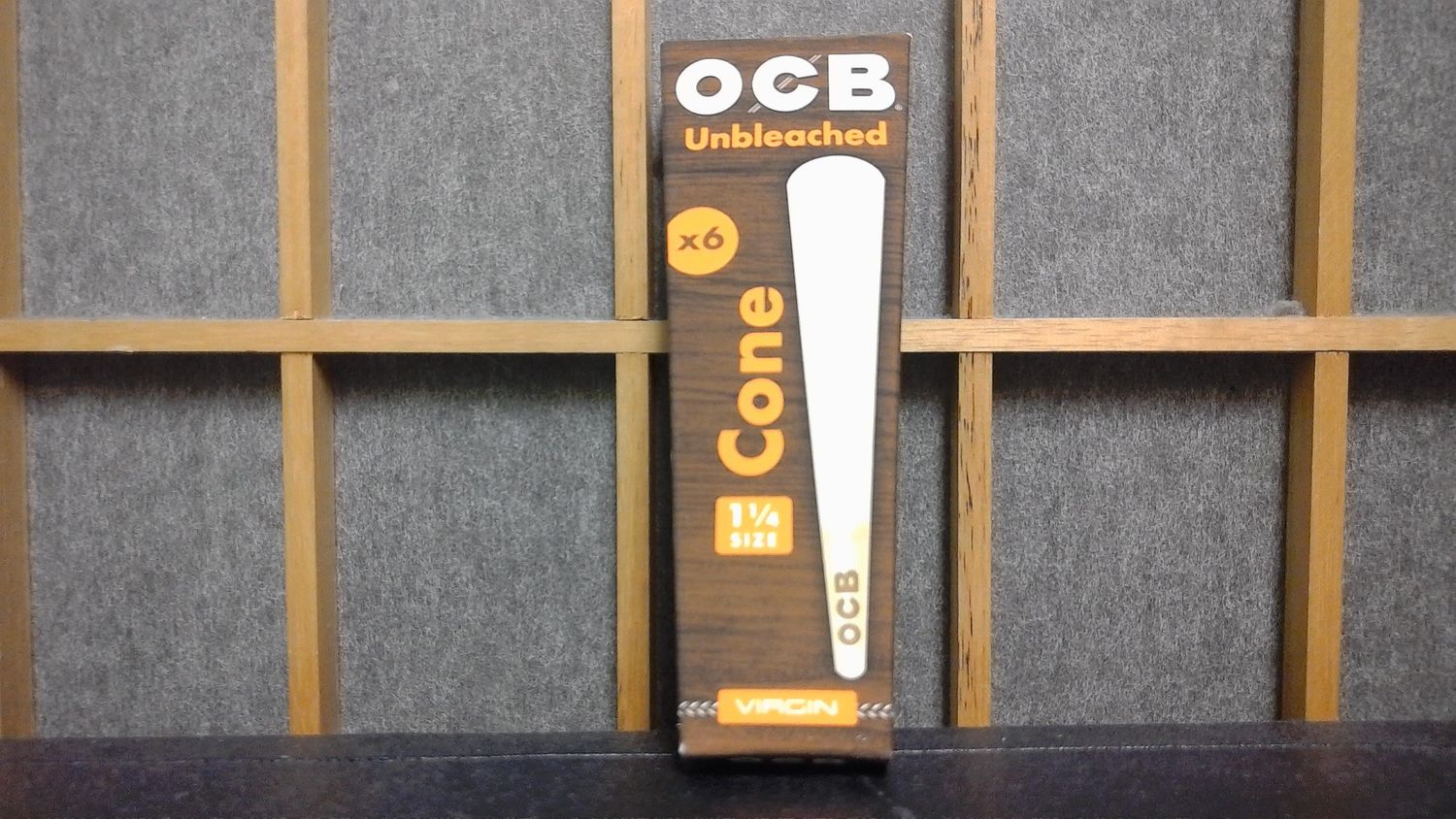 OCB x6 1 1/4 - Unbleached - wraps / cones